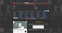 Desktop Screenshot of espana.enlafm.com